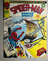 SPIDER-MAN Comics Weekly #113 (1975) Marvel Comics Uk VG+/FINE- - £15.81 GBP