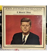 JFK John Fitzgerald Kennedy A Memorial Album LP Vinyl Record 1963 Vintag... - £2.49 GBP