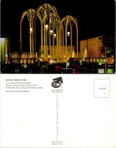 Washington(WA) Seattle World&#39;s Fair US Science Pavilion at Night VTG Postcard - £7.02 GBP