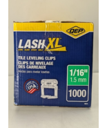 Pack of 1000 Lash XL Xtreme Tile Leveling System, Part A, Clips for 1/16... - $55.03 CAD