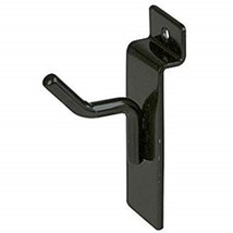 Only Hangers 1&quot; Black Slatwall Hooks Box of 10 - $12.30