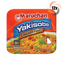 12x Packs Maruchan Yakisoba Chicken Flavor Home Style Japanese Noodles |... - £27.30 GBP