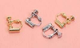 2 Pieces Screw Back Clip on Earring Converters From Pierced Earrings, Fi... - €2,56 EUR