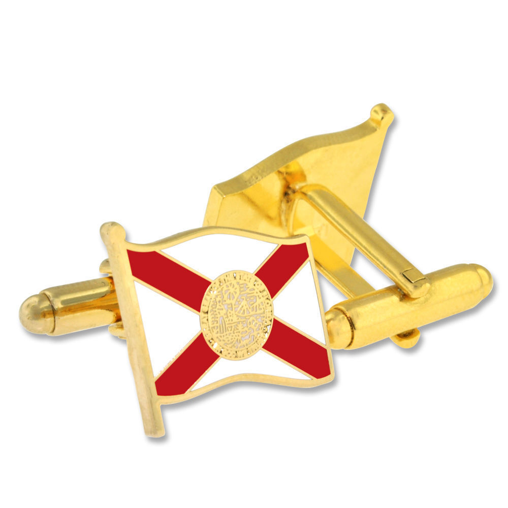 Primary image for State of Florida Flag Cufflink Set