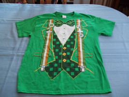 Saint Patrick&#39;s Day suit T-Shirt Size L - £7.03 GBP
