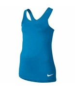 Nike Pro HyperCool Big Girls Training Tank 848190-435 Light Photo Blue/W... - $1,097.43 MXN