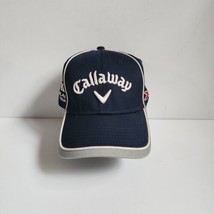 Callaway Odyssey Hex Black Tour XHot Golf Hat Cap Adjustable Navy Blue New Era - £7.46 GBP