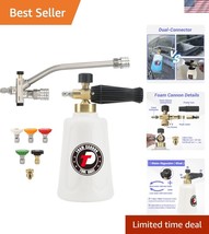 Versatile Dual Tip Foam Cannon with 1/4&quot; Quick Connect for Car &amp; Motorcy... - $1,382.27 MXN