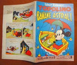 Albi della Rosa Walt Disney n 279 Topolino e le banane astrali 13 marzo ... - £11.29 GBP