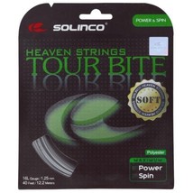 Solinco Tour Bite Soft (17-1.20mm) Tennis String (Silver) - £9.47 GBP