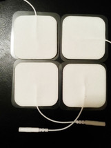 8 pc Square Replacement Electrode Pads 2&quot;x2&quot; for Compex Muscle Stimulator Empi - £9.95 GBP