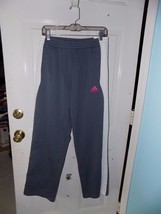 Adidas Gray/Pink/White Pants Size M Women&#39;s NWOT - £17.02 GBP