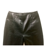 Black Leather Pants - Leather Limited, Size 8 - £112.82 GBP