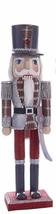 Home For ALL The Holidays 15&quot; Wooden Nutcracker (Plaid HAT Soldier) - £38.53 GBP