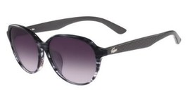 Lacoste L809SA-035 Sunglasses Glasses 035 Striped Grey New - £33.86 GBP