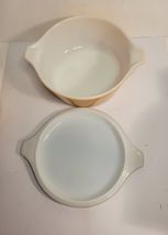 VTG Pyrex Set of Old Orchard Baking Dishes with Matching Lids & Original Box image 5