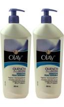 Olay Quench Sensitive Fragrance Free Body Lotion 600ml/20.2oz Pump Bottle lot x2 - $133.65