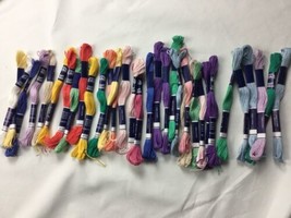 33x Needlepoint/Embroidery CRAFT THREAD DMC Cotton Thread/Mixed LoT - $19.79