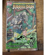 Jurassic Park Movie Edition #1 Factory Sealed 1993 Topps Comic Book Trad... - $20.57 CAD