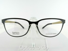 SAFILO SA-6045 (ULS) Brown / Gold 51-16-140 Eyeglass Frames Eyewear - £29.67 GBP