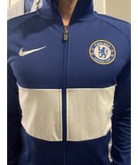 Chelsea FC Nike Track Jacket Mens Small Football Soccer Warmup Full Zip ... - $44.20 CAD