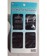 70 Hand Needles Mending Sewing Crafts Embroidery by Be Crafty - $4.99