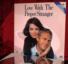 &#39;love With The Proper Stranger&#39; - McQueen-Wood Romance On 12-Inch Laser Disc, Nm - £10.24 GBP