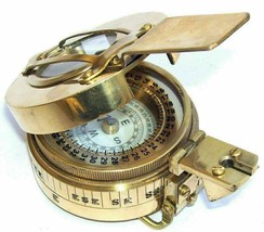 Compass Prismatic Engineering Military Brass Vintage Nautical Gift Antique Style - £27.89 GBP