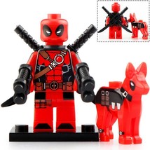 Deadpool &amp; Red Dog - Marvel Comics Minifigure Gift Toy For Kids - £2.36 GBP