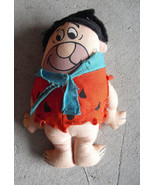 Vintage 1970s Knickerbocker Cloth Fred Flintstone Doll 6 1/2&quot; Tall - £12.51 GBP