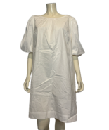NWT Vineyard Vines White Poplin Puff Sleeve Shift Dress Size XL - $129.91 CAD