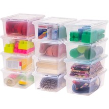 6 Quart Clear Storage Box, 12 Pack - £41.11 GBP