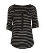 Hurley Black Luna Top Size Large Brand New - £15.88 GBP