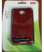 Staples HTC Windows Phone 8X Hard Case - RED -  BRAND NEW IN PACKAGE - $13.52 CAD