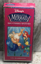 Disney&#39;s Sing Along Songs-The Little Mermaid:Under the Sea(VHS 1990)RARE-SHIP24H - £12.49 GBP
