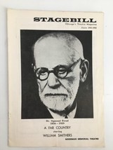 1964 Stagebill Goodman Memorial Theatre William Smithers in A Far Country - £15.14 GBP