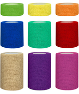 1&quot;/2&quot;/3&quot; Self Adhesive Bandage Wraps, 9 Pack Colorful Self Adherent Cohe... - €11,41 EUR
