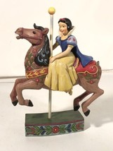 Jim Shore Snow White Princess Of Innocence Carousel Horse Figure Priced ... - £38.15 GBP