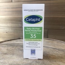 Cetaphil Daily Oil-Free Facial Moisturizer SPF 35, 3 Oz - Exp 12/25 - $18.66