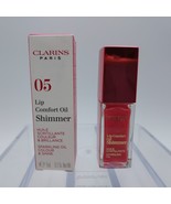Clarins Lip Comfort Oil Shimmer .2oz  PRETTY IN PINK 05 - €14,41 EUR