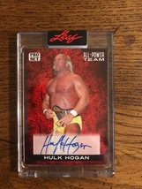 Hulk Hogan Autograph 2022 Leaf Pro Set Wrestling Card (105) - £137.71 GBP