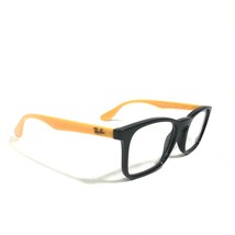 Ray-Ban RB1553 3724 Kids Eyeglasses Frames Black Mustard Yellow Logos 46-16-130 - £18.24 GBP