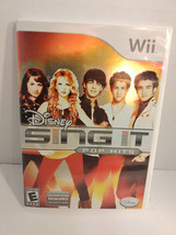 Nintendo Wii Disney Sing It Pop Hits Complete CIB Tested - £5.47 GBP