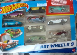 Hot Wheels  X6999 9 Car Gift Pack Brand new open box item - $7.91