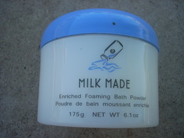 milk made foaming bath powder new sealed 6.1 oz. - £10.96 GBP