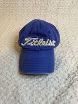 Titleist Blue Foot Joy FJ Pro V1 Strapback Golf Hat Embroidered Logo Ball Cap - £14.89 GBP