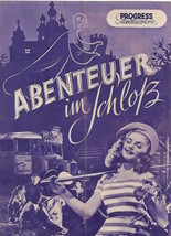 Abenteuer im Schloss Brochure Vintage Movie 1952 Steinboeck - £7.36 GBP