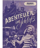 Abenteuer im Schloss Brochure Vintage Movie 1952 Steinboeck - £7.31 GBP