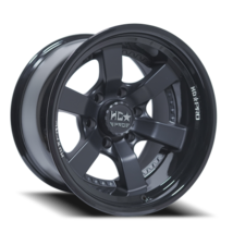 LHDPRO7  20X9 6X139.7 -0 106.1 Gloss Black Lip Matte Black Face - $437.25