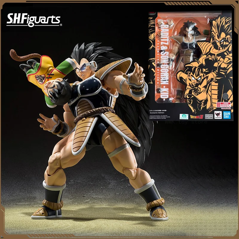 Original bandai s h figuarts dragon ball z raditz son gohan kid figure super saiyan ver thumb200